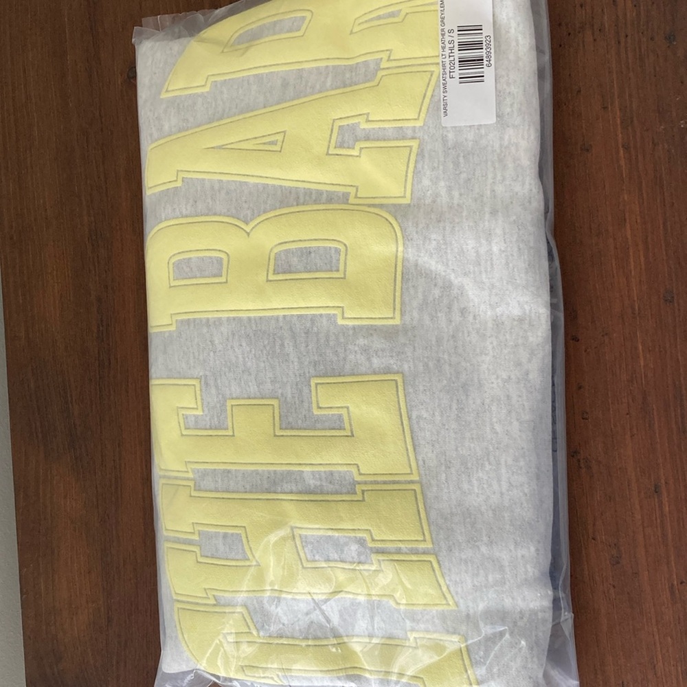The Bar Gray and Yellow Sweatshirt